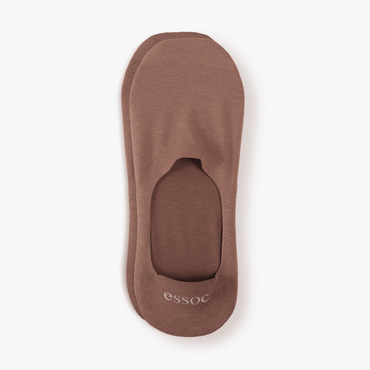 Unisex Cotton No Show Socks | Toffee Tan essoc