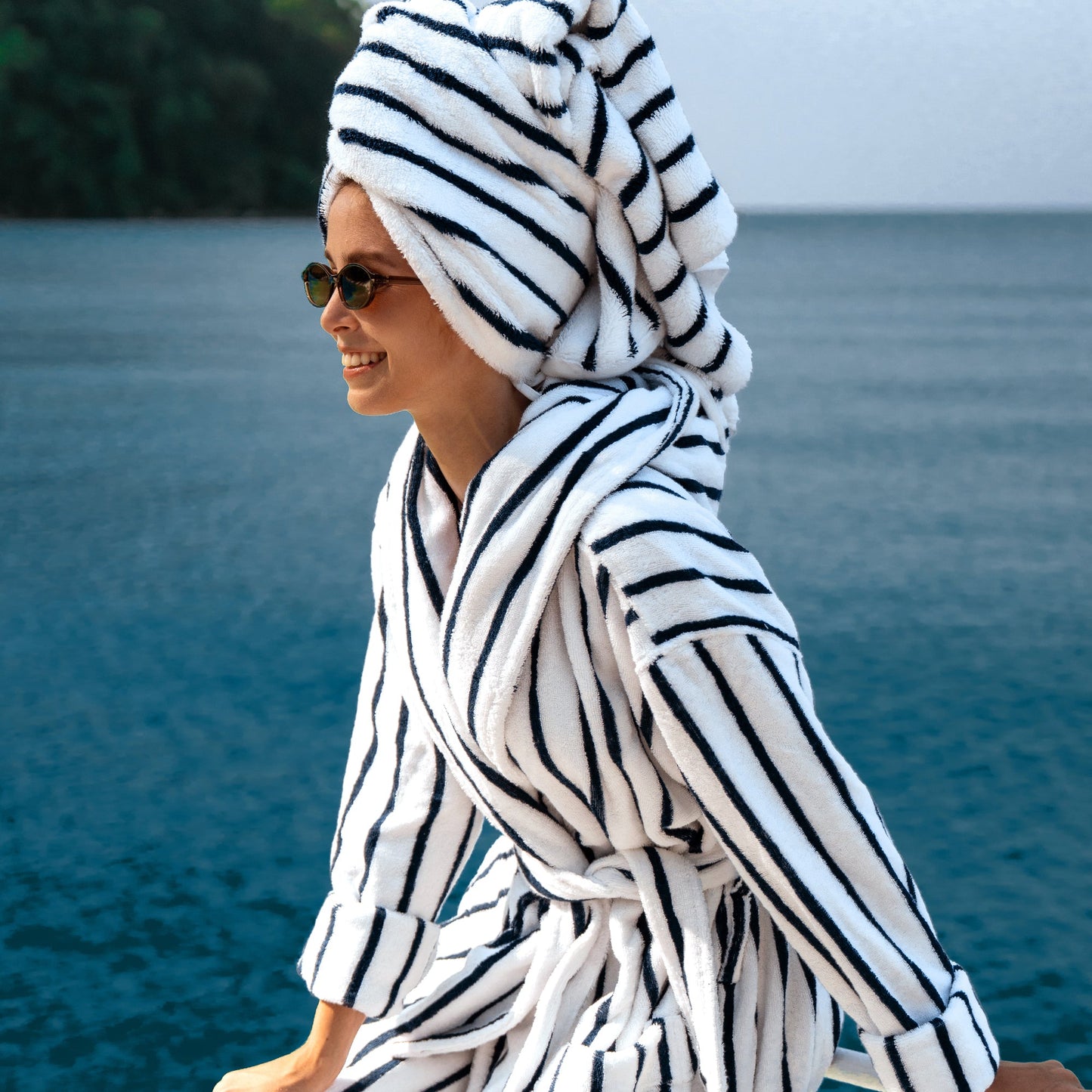 Ultraplush Australian Cotton Bathrobe Italic