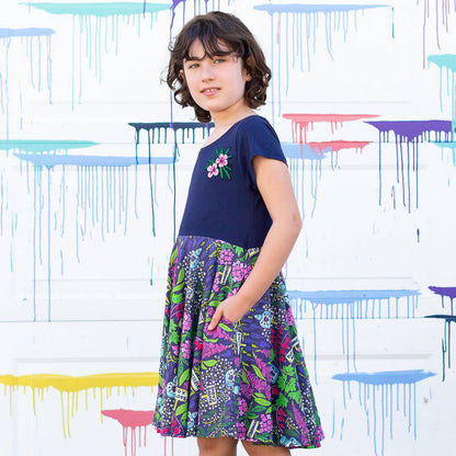 "Pick Your Poison" Toxic Garden Super Twirler Dress with Pockets Princess Awesome & Boy Wonder