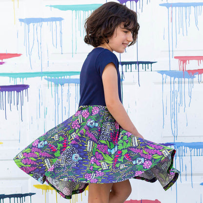 "Pick Your Poison" Toxic Garden Super Twirler Dress with Pockets Princess Awesome & Boy Wonder