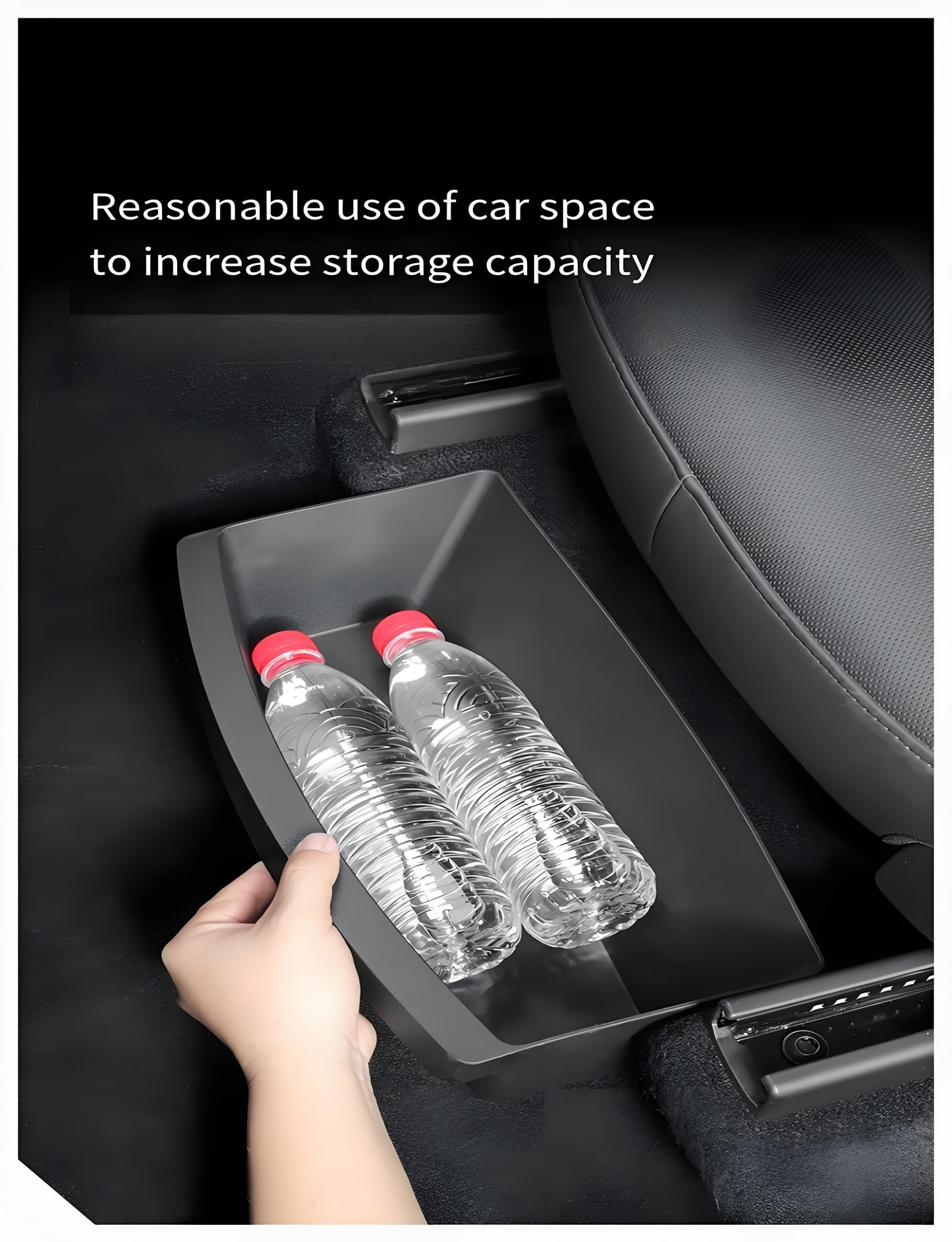 TPE Under Seat Storage Box for Model Y Juniper | TESERY Tesery Official Store