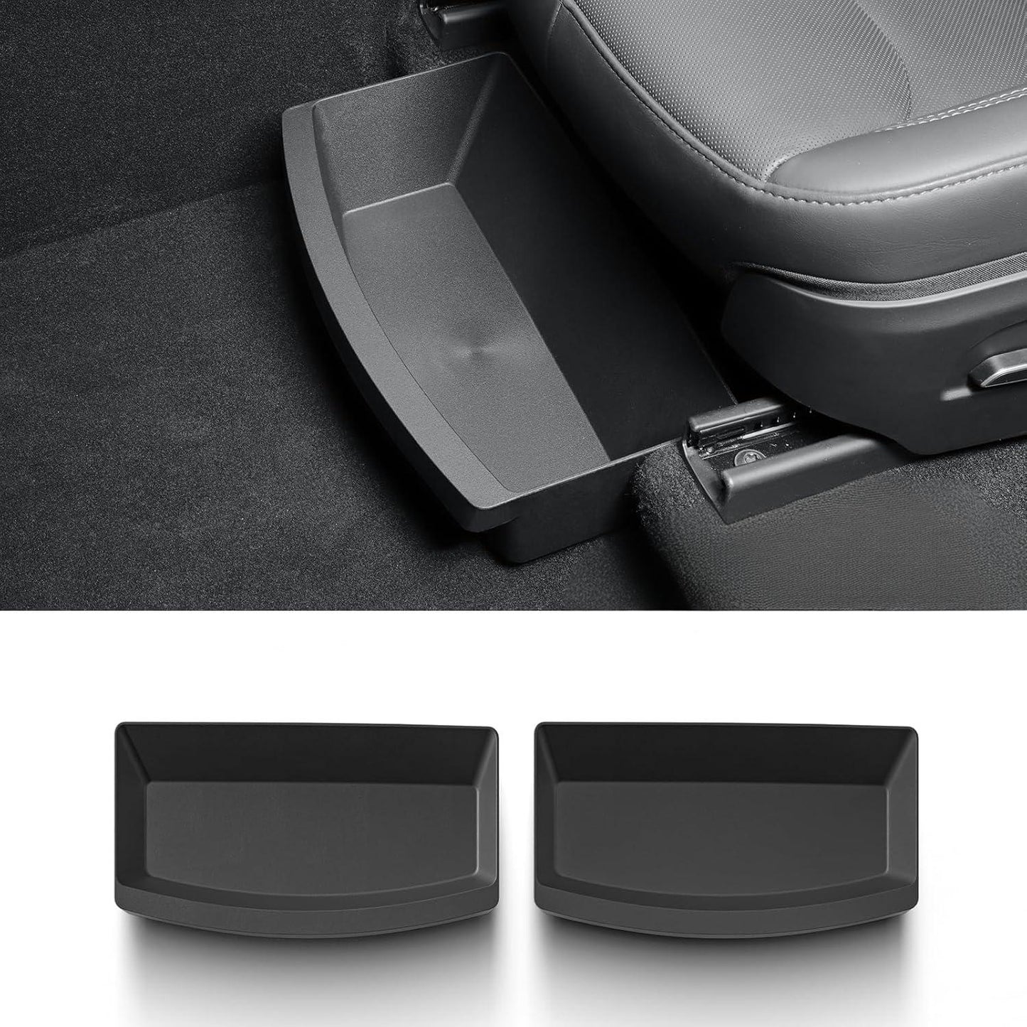 TPE Under Seat Storage Box for Model Y Juniper | TESERY Tesery Official Store