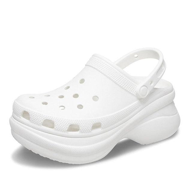 Trend Summer Womens Platform Garden Shoes Sandals Clogs Outdoor Beach Slippers Comfortable Slip On Garden Sandals Lightweight Water Shoes Stevvex