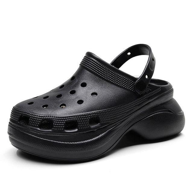 Trend Summer Womens Platform Garden Shoes Sandals Clogs Outdoor Beach Slippers Comfortable Slip On Garden Sandals Lightweight Water Shoes Stevvex