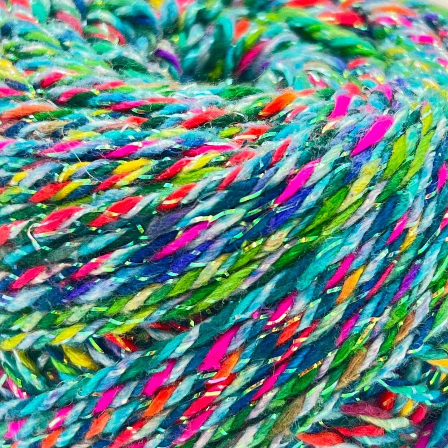 Triple Twist DK Weight Recycled Silk Yarn
