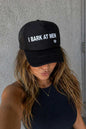 I Bark At Men Trucker Hat Thrash Happy