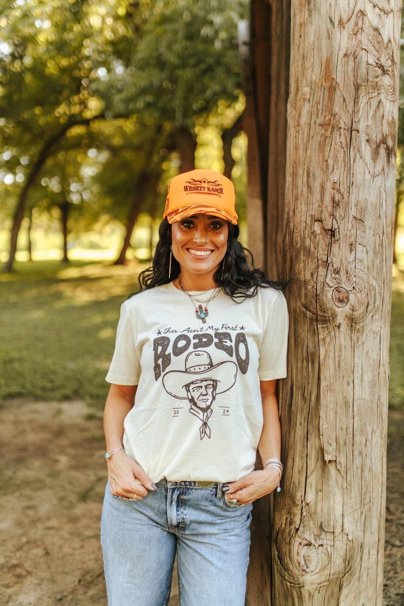Trump Ain't My First Rodeo Graphic Tee Wild Junkie