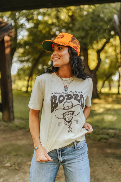Trump Ain't My First Rodeo Graphic Tee Wild Junkie