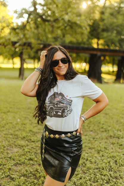 Trump Truck Graphic Tee Wild Junkie