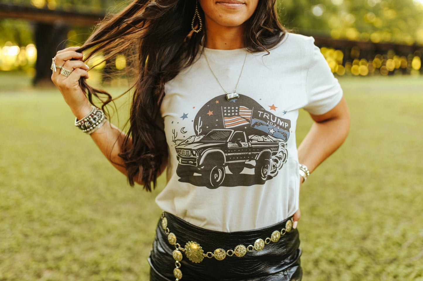 Trump Truck Graphic Tee Wild Junkie