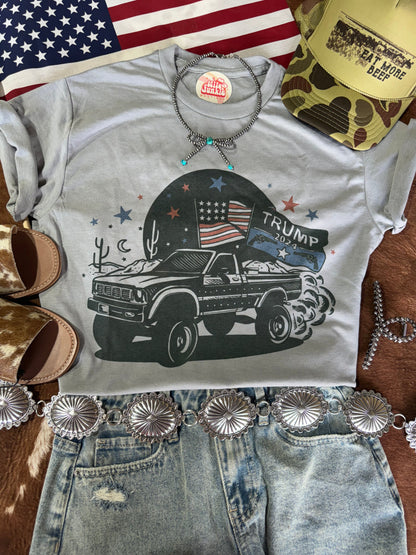 Trump Truck Graphic Tee Wild Junkie
