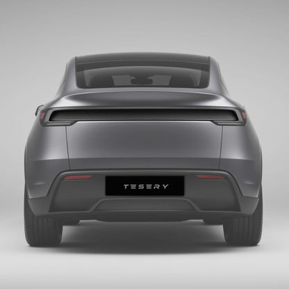 Trunk Tailgate Applique for Tesla Model Y Juniper - Real Dry Molded Carbon Fiber Tesery Official Store