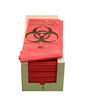 Case of 500 Infectious Waste Bags quakekits.com