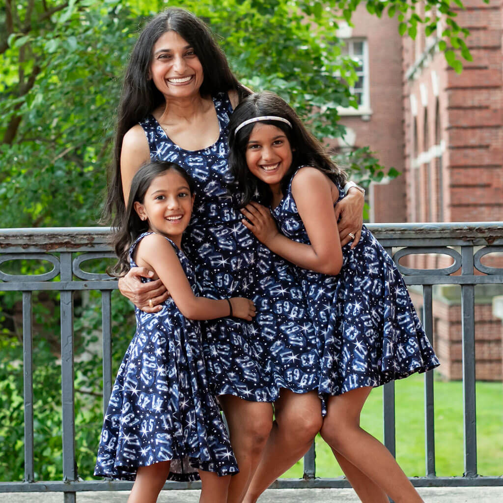 Twin Prime Numbers Sleeveless Play Dress with Pockets Princess Awesome & Boy Wonder