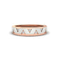 Two Tone Male Wedding Band Fascinating Diamonds