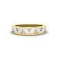 Two Tone Male Wedding Band Fascinating Diamonds