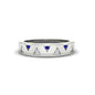 Two Tone Male Wedding Band Fascinating Diamonds