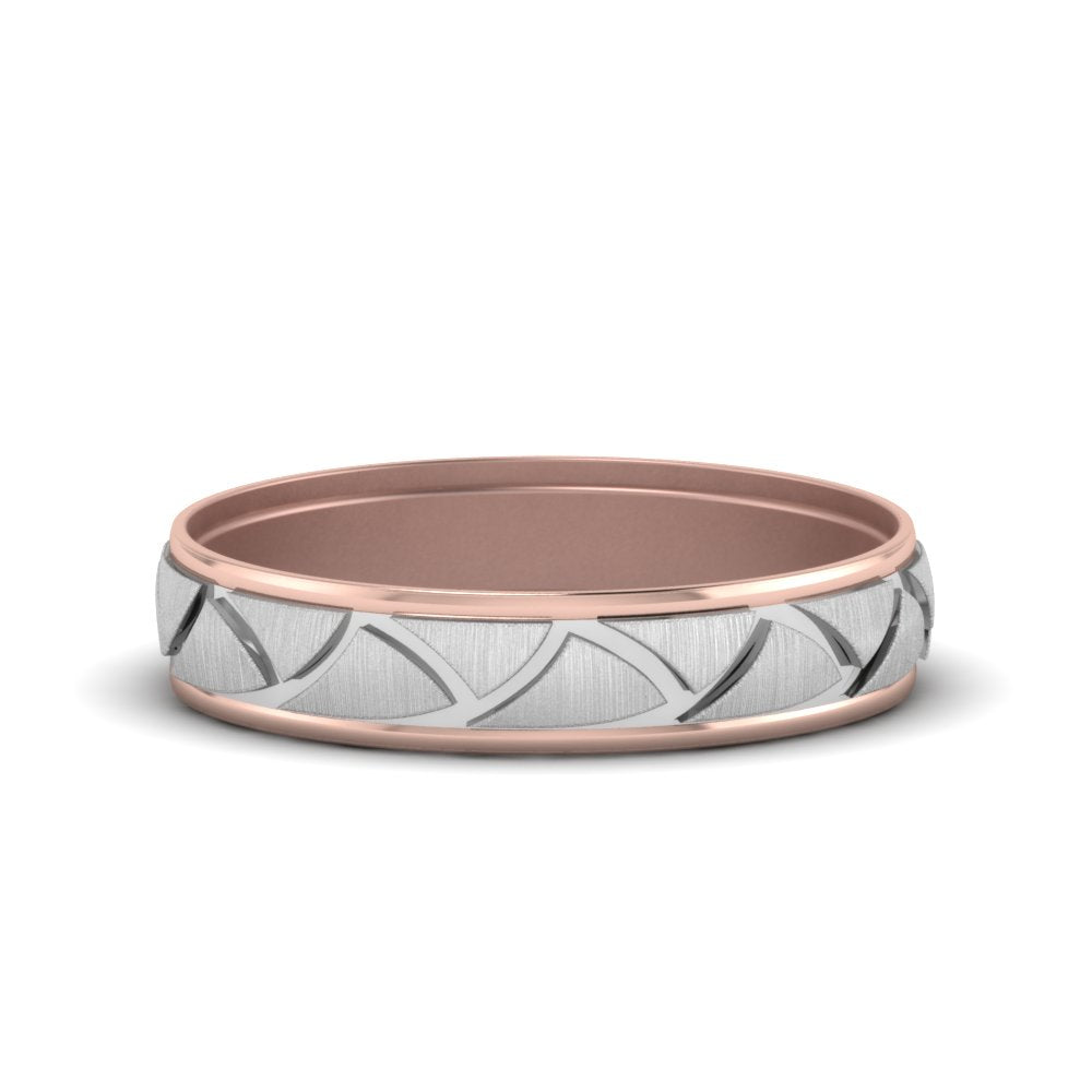 Triangular Pattern Band Fascinating Diamonds