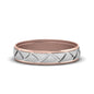 Triangular Pattern Band Fascinating Diamonds