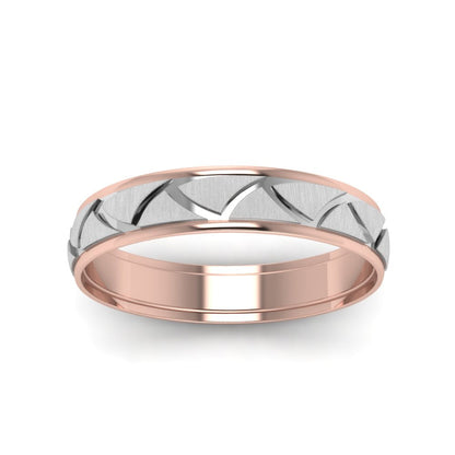 Triangular Pattern Band Fascinating Diamonds