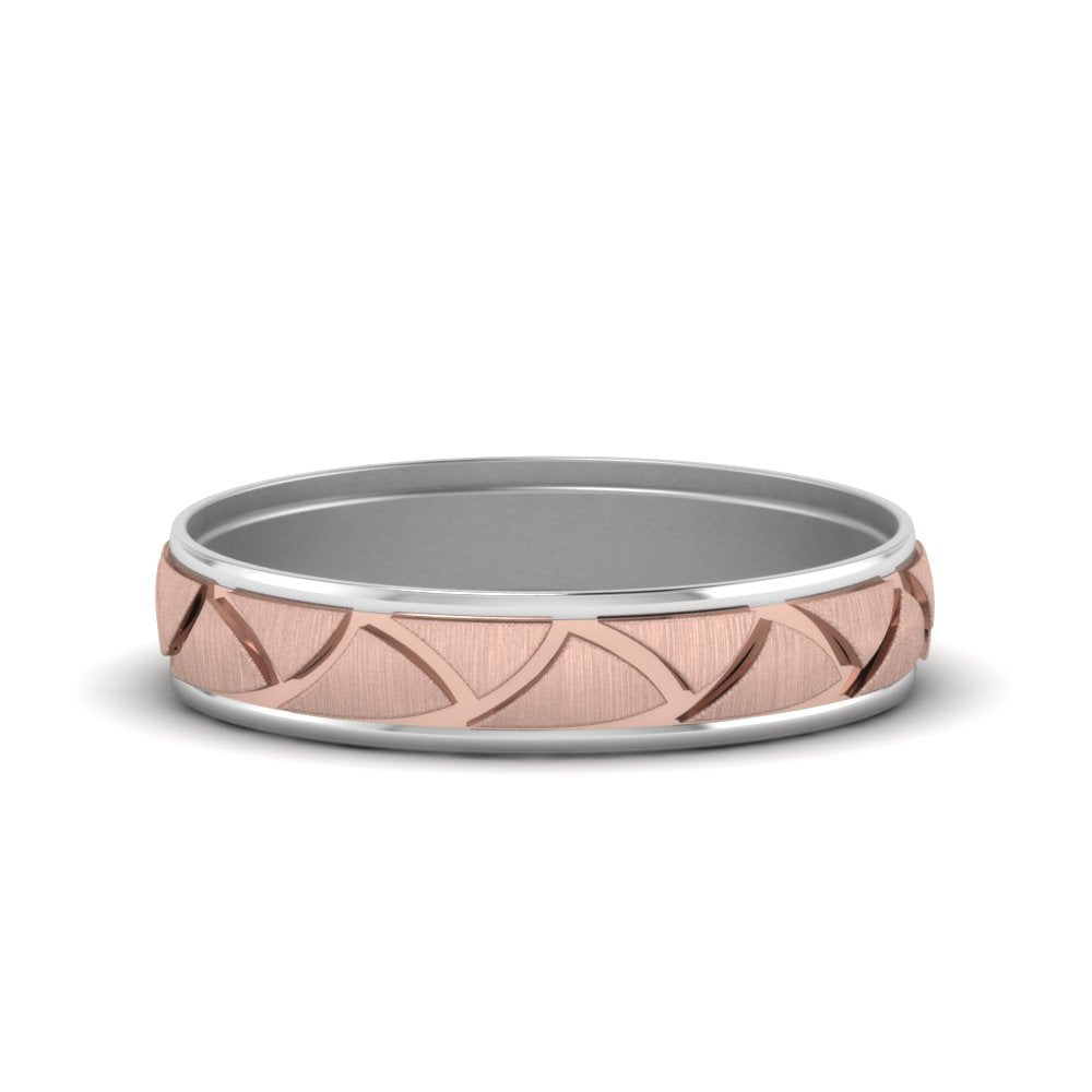 Triangular Pattern Band Fascinating Diamonds