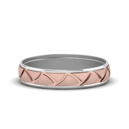 Triangular Pattern Band Fascinating Diamonds