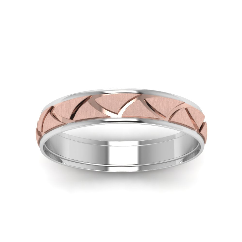 Triangular Pattern Band Fascinating Diamonds