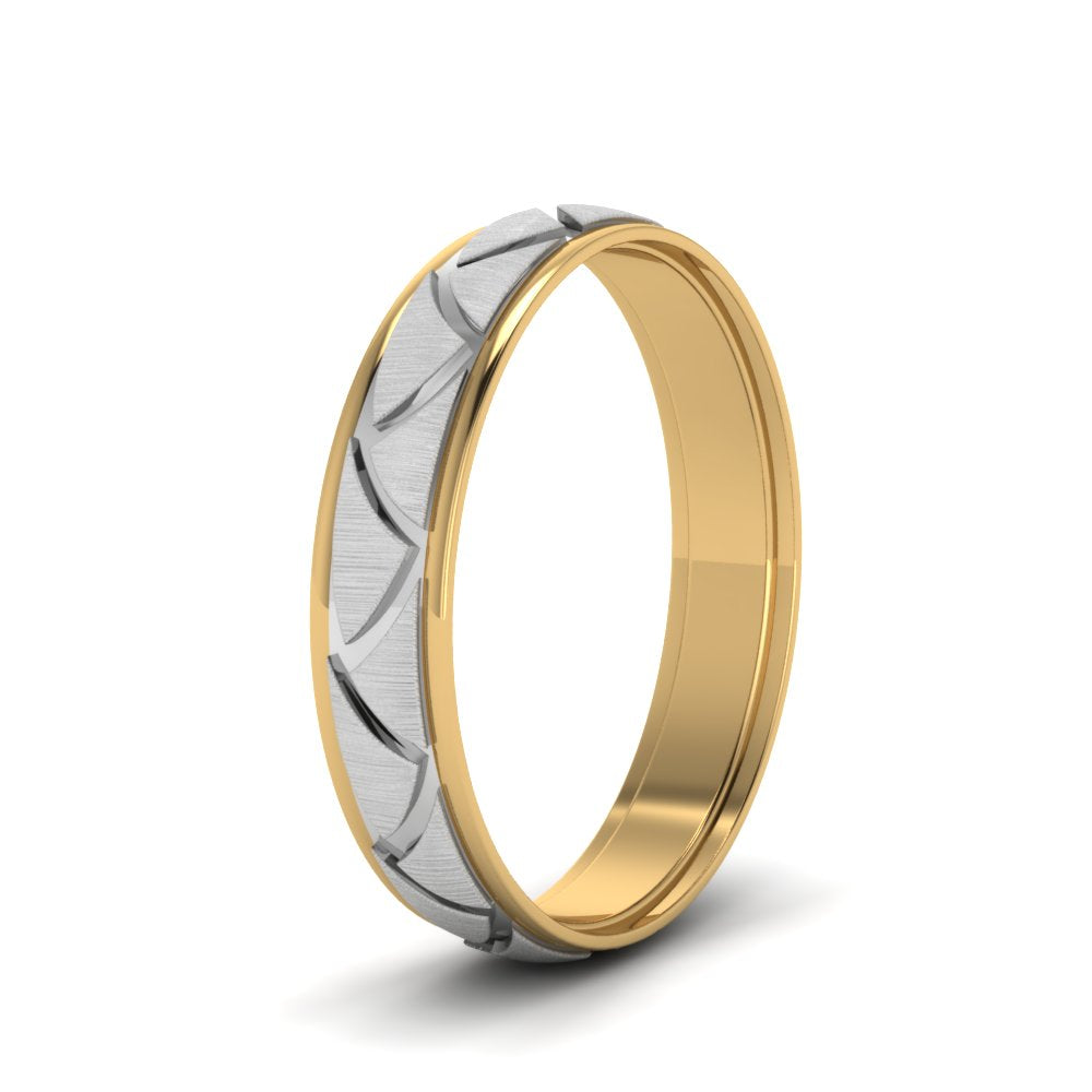 Triangular Pattern Band Fascinating Diamonds