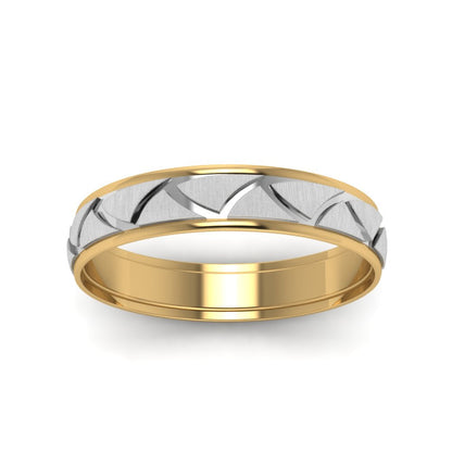 Triangular Pattern Band Fascinating Diamonds