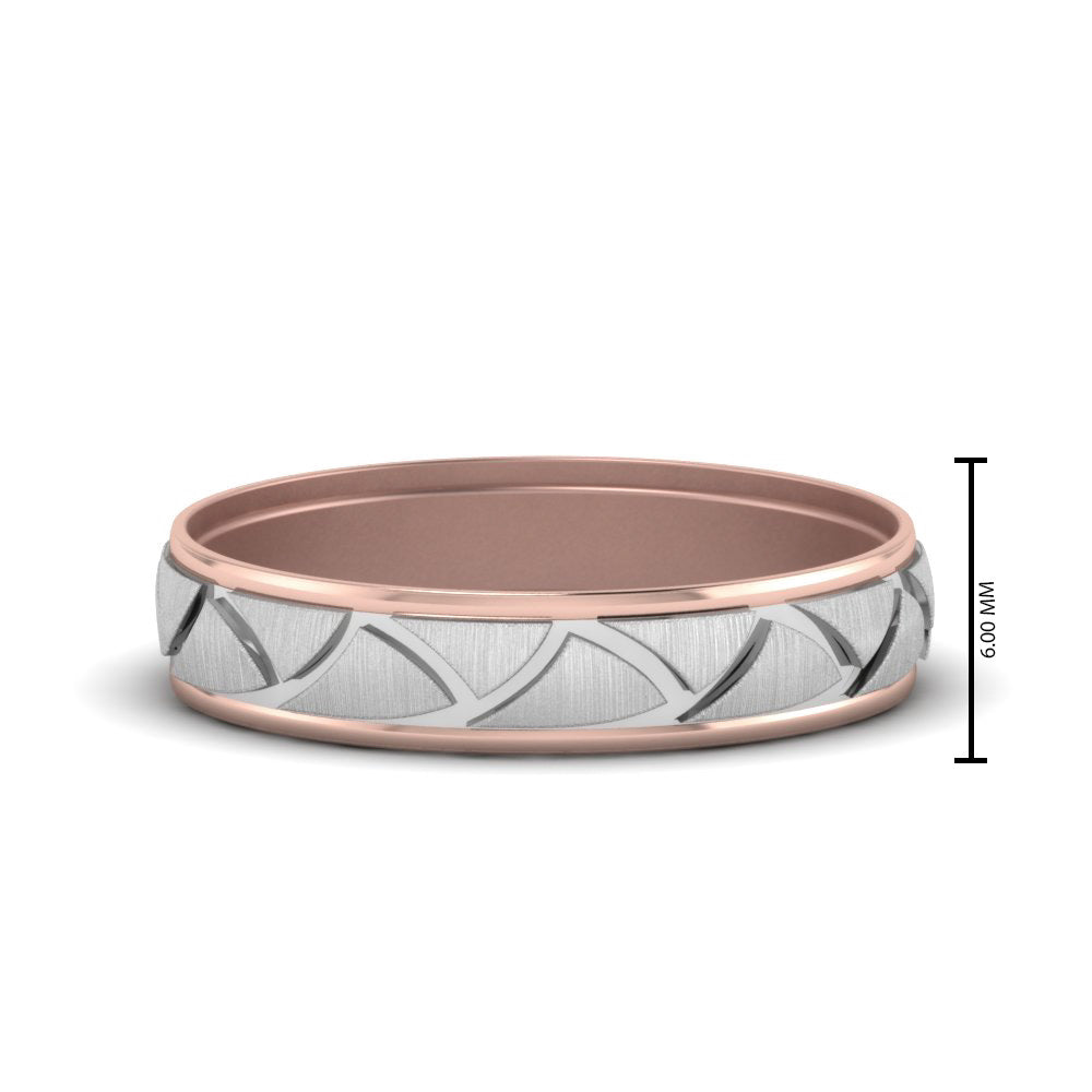 Triangular Pattern Band Fascinating Diamonds