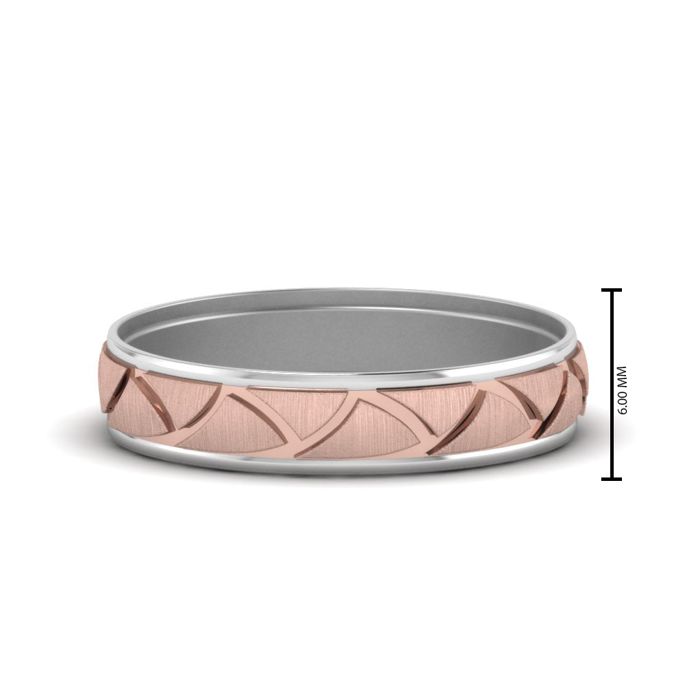 Triangular Pattern Band Fascinating Diamonds