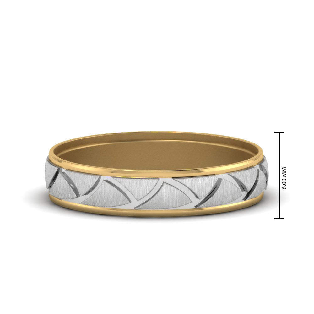 Triangular Pattern Band Fascinating Diamonds
