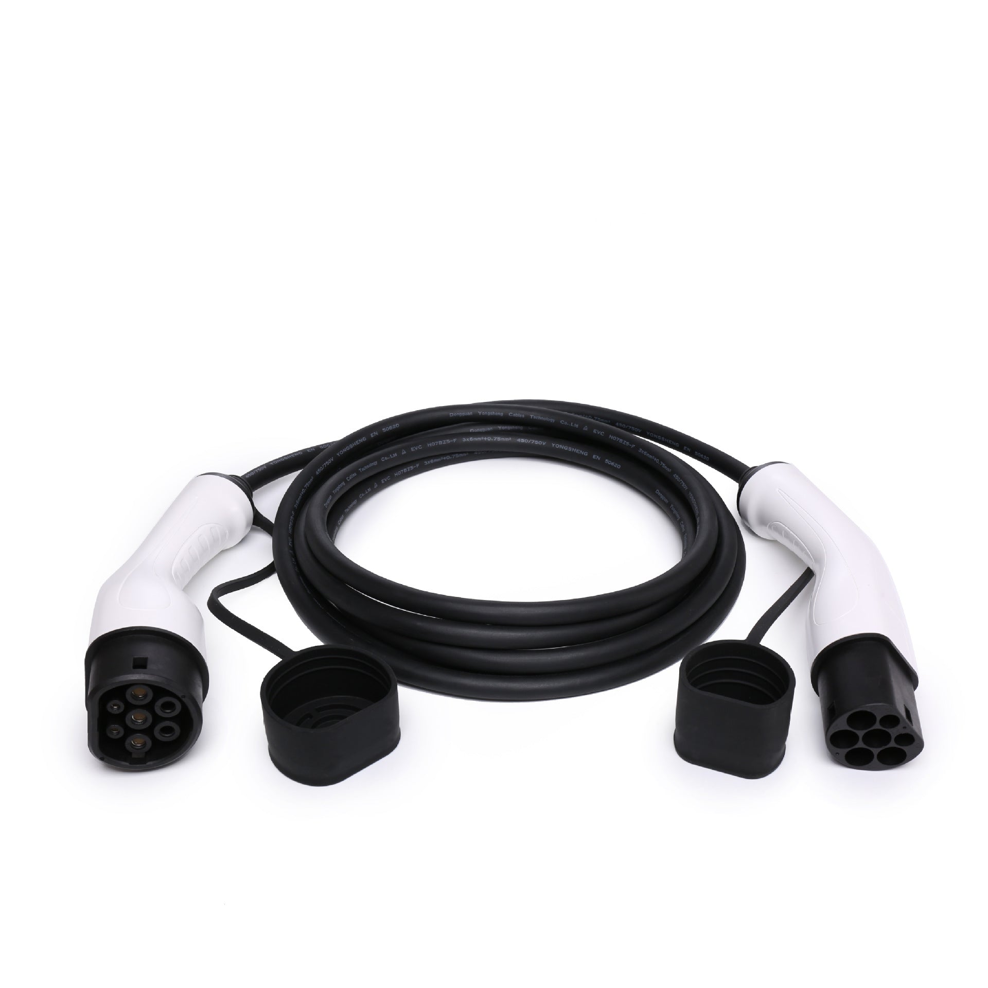 Type 2 to Type 2 EV Charging Cable 22kW/32A 16ft | 3-Phase | Premium Copper | IP54 | 2-Year Warranty Tesery Official Store