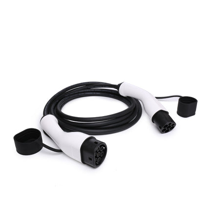 Type 2 to Type 2 EV Charging Cable 22kW/32A 16ft | 3-Phase | Premium Copper | IP54 | 2-Year Warranty Tesery Official Store