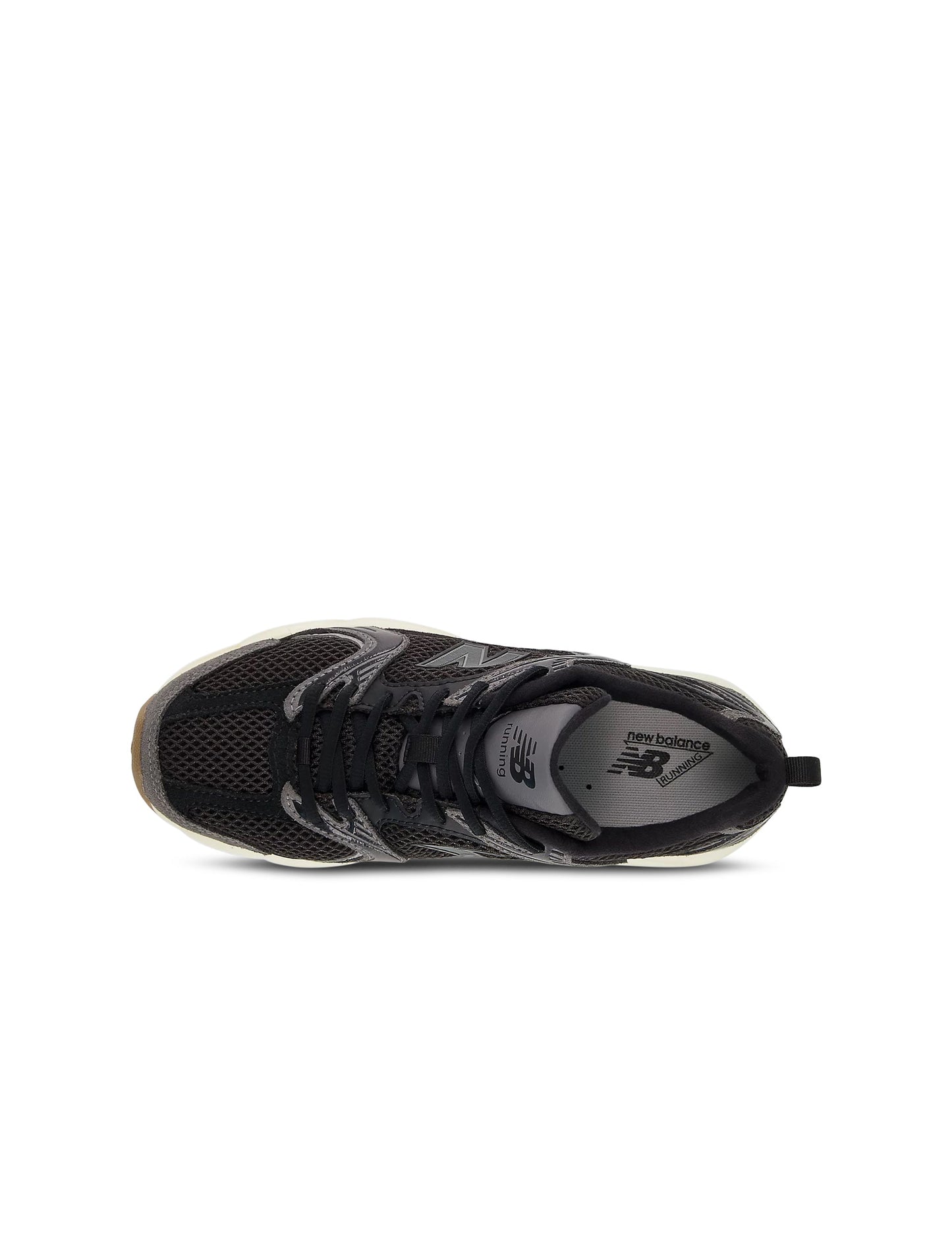 New Balance Big Kids 530 Running Shoes - Black/Gum Denim Exchange