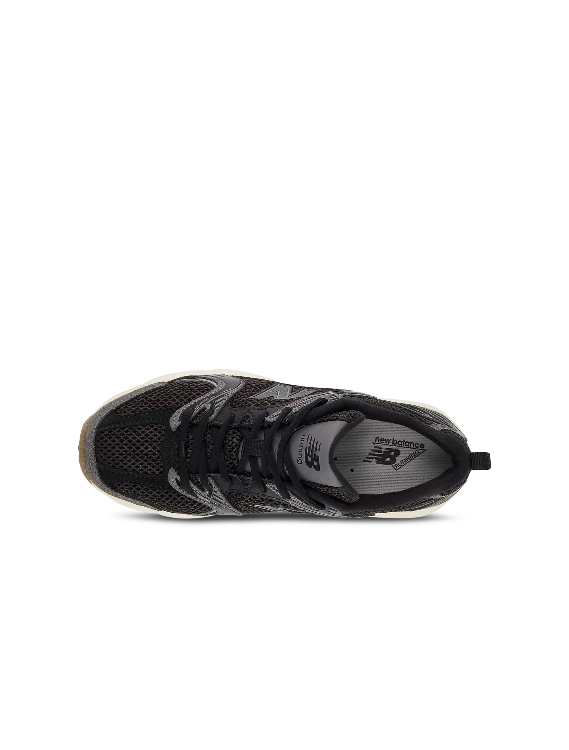 New Balance Big Kids 530 Running Shoes - Black/Gum Denim Exchange