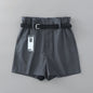 Women's High Waist Wide Leg Pants with Elastic Belt