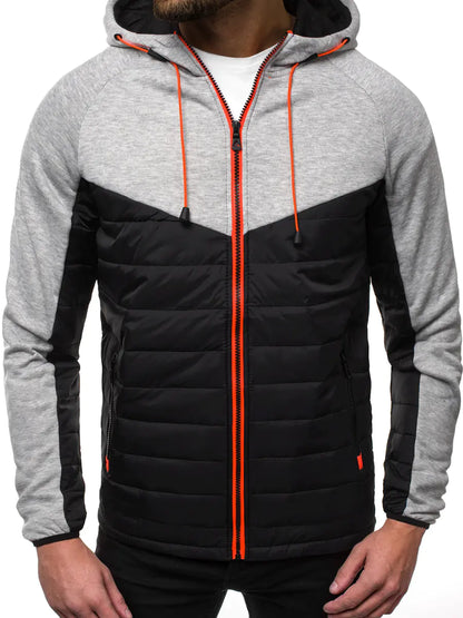 Men's Hooded Sweatshirt for Fall/Winter