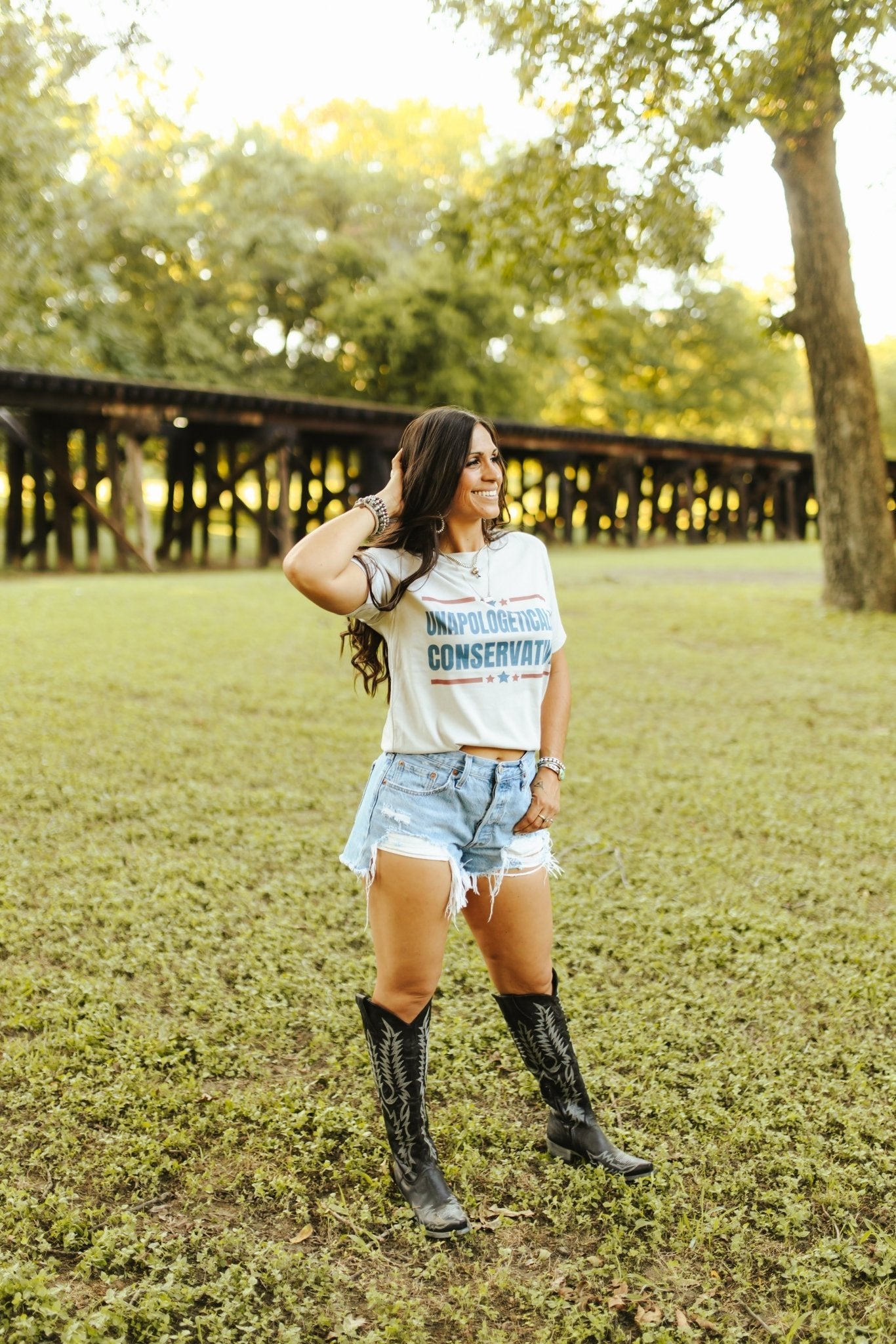 Unapologetically Conservative Graphic Tee Wild Junkie