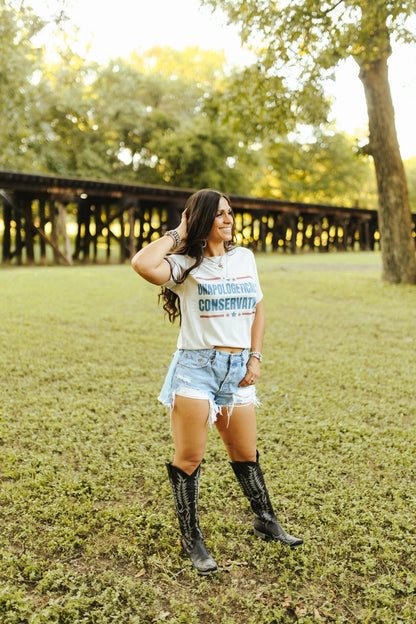 Unapologetically Conservative Graphic Tee Wild Junkie