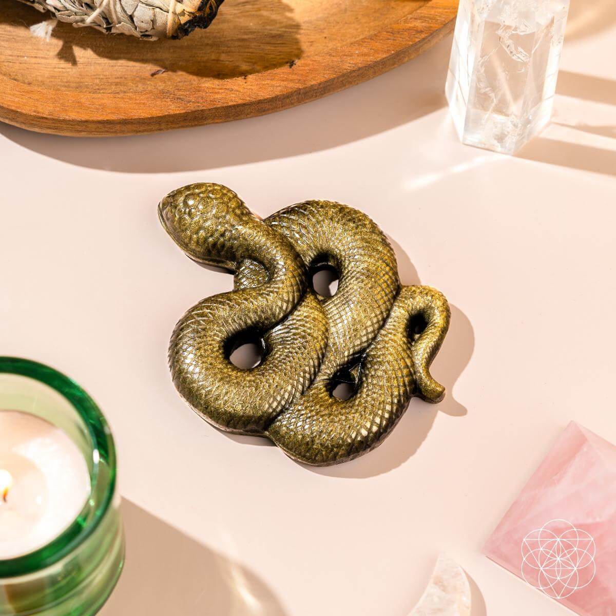 Unbroken: The Gold Obsidian Serpent Totem Conscious Items