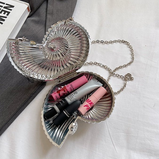 Unique Chic Conch Shell Inspired Clutch Bag (MAC311) Mariam's Collection