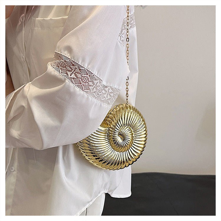 Unique Chic Conch Shell Inspired Clutch Bag (MAC311) Mariam's Collection