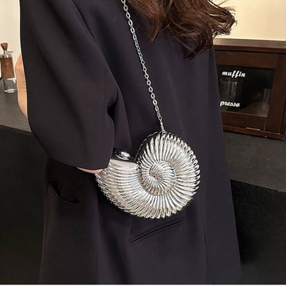Unique Chic Conch Shell Inspired Clutch Bag (MAC311) Mariam's Collection