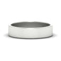 Unisex Classic Flat Cigar Band Fascinating Diamonds