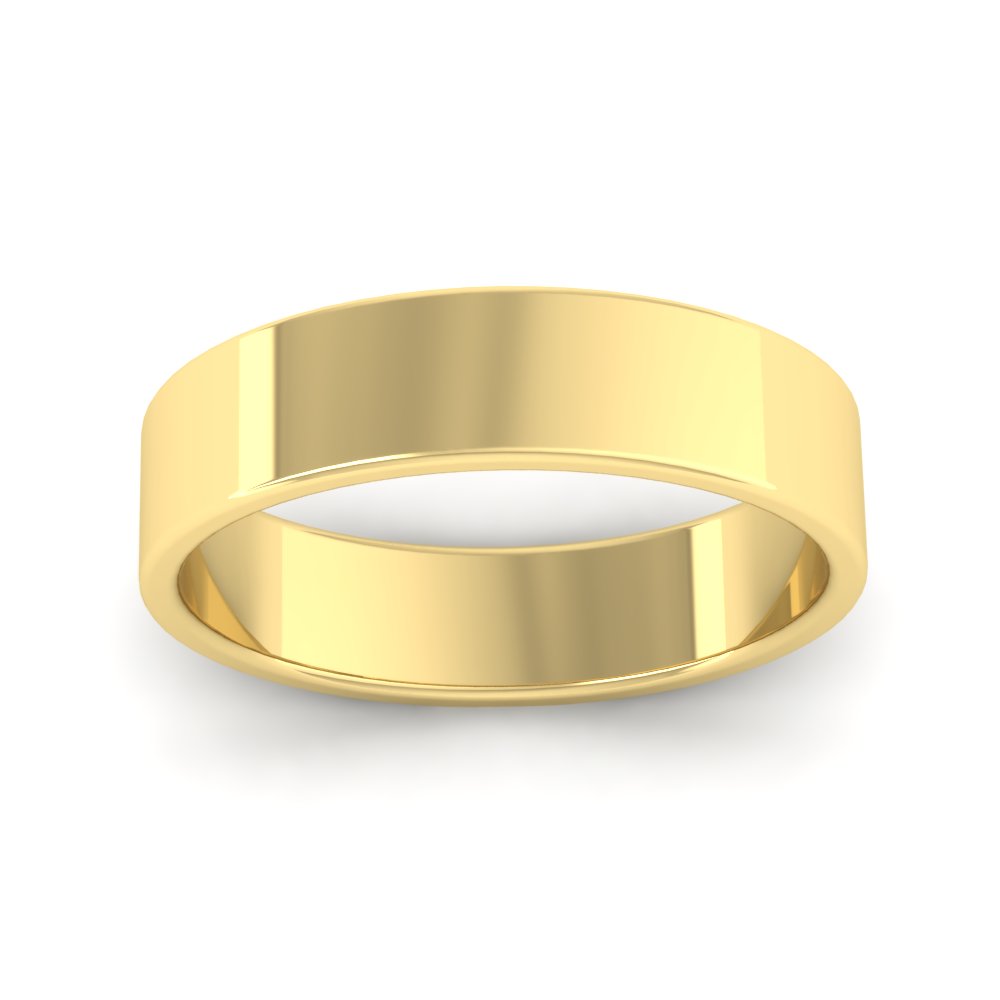Unisex Classic Flat Cigar Band Fascinating Diamonds