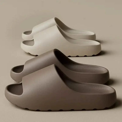 Unisex Soft Slippers, Comfortable Indoor/Outdoor Slide Sandals, Non-slip Textured Design Footwear DailySale