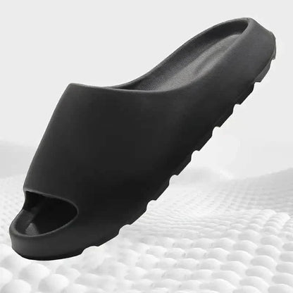 Unisex Soft Slippers, Comfortable Indoor/Outdoor Slide Sandals, Non-slip Textured Design Footwear DailySale