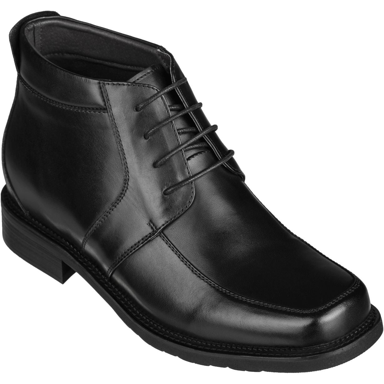 CALTO - G9905 - 3.2 Inches Taller (Black) Tallmenshoes.com