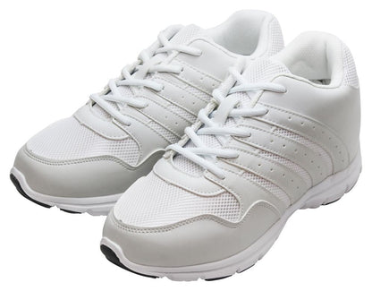 CALTO - G8818 - 3.2 Inches Taller (White) - Super Lightweight Tallmenshoes.com